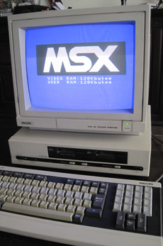 Philips HCS 280 MSX2 - the WHITE NMS 8280 (!)