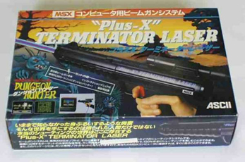 "Plus-X Terminator Laser lightgun